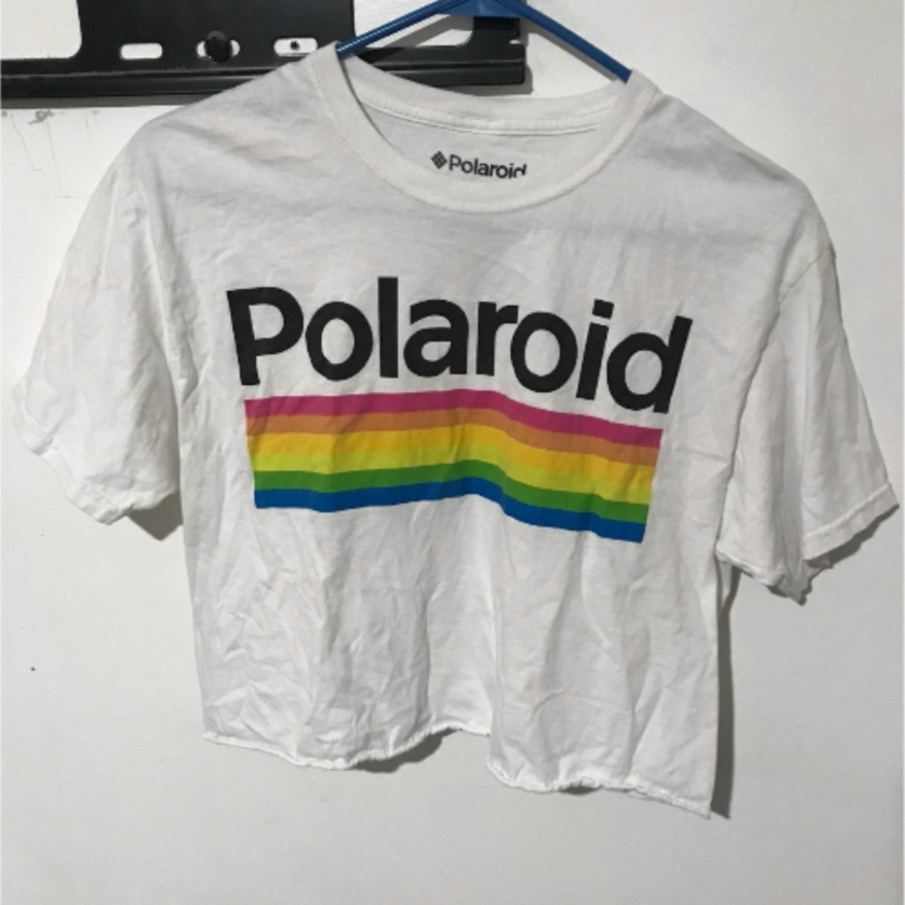 Vintage Polaroid Crop Top